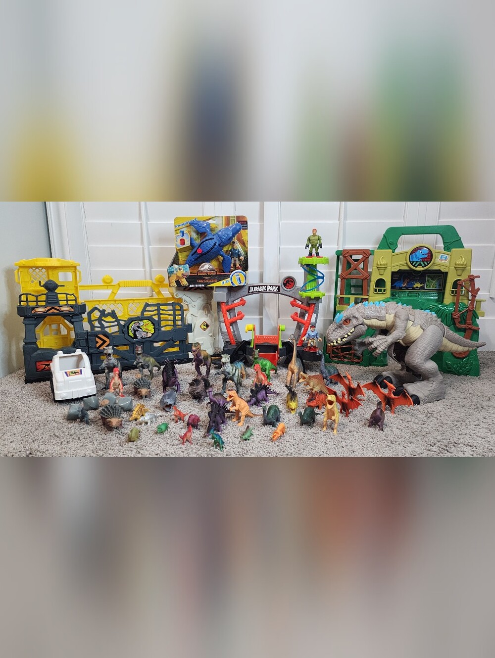 Dinosaur Mixed Lot, Kid Connection & Jurassic World Imaginext Lot